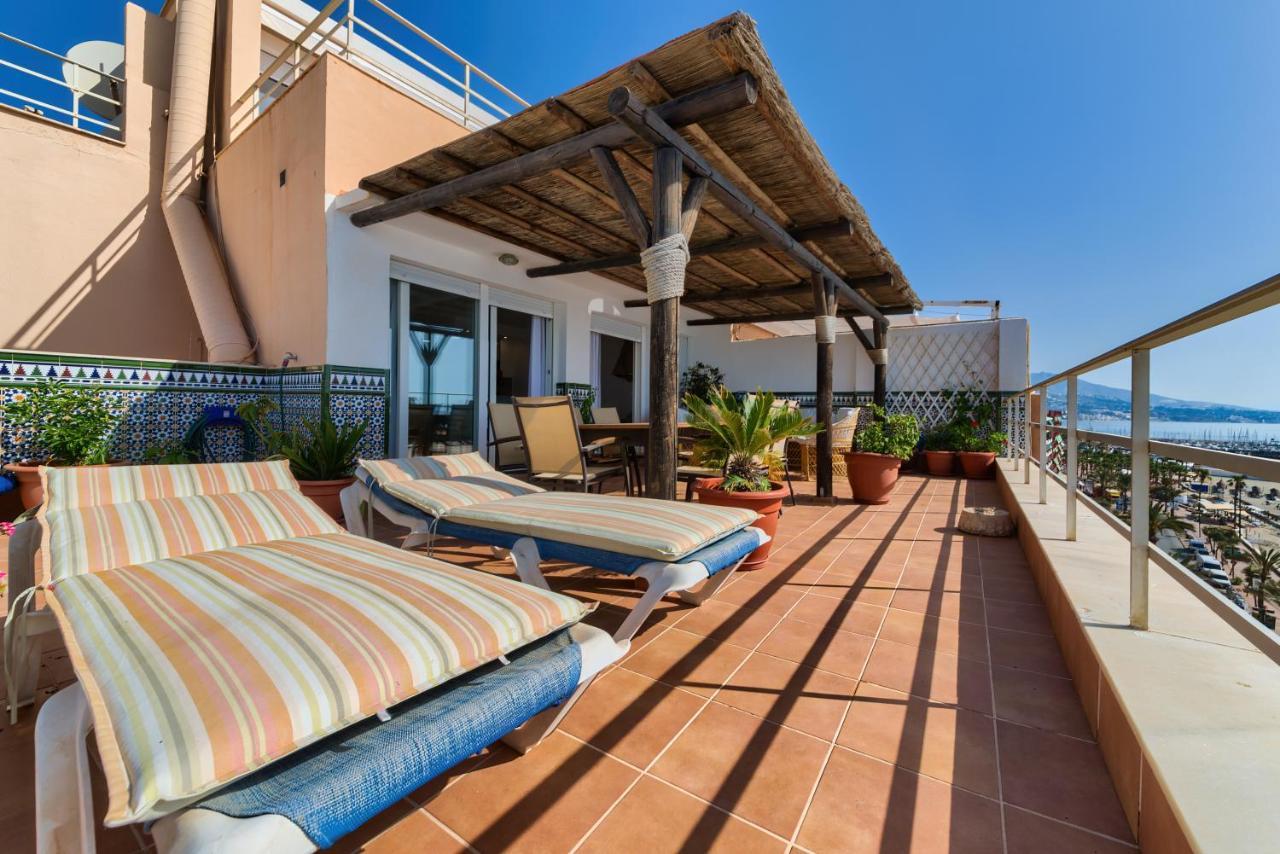 Holidays2Fuengirola Duplex With Stunning Sea View, Terraces,1St Line Beside Port 外观 照片